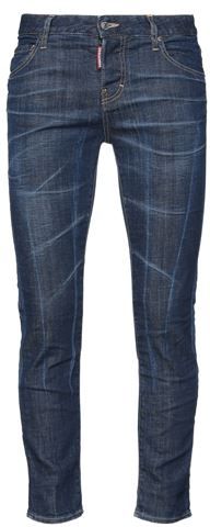 Donna Pantaloni jeans Blu 36 98% Cotone 2% Elastan