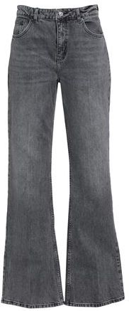 Donna Pantaloni jeans Nero 24W-34L 99% Cotone 1% Elastan
