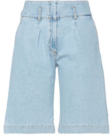 Donna Shorts jeans Blu 25 100% Cotone