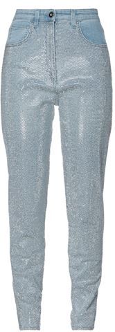 Donna Pantaloni jeans Blu 42 98% Cotone 2% Elastan