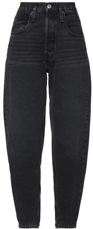 Donna Pantaloni jeans Nero 26 100% Cotone