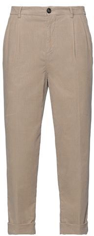 Uomo Pantalone Cammello 48 100% Cotone