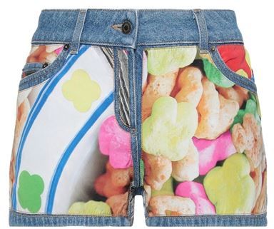 Donna Shorts jeans Blu 38 100% Cotone