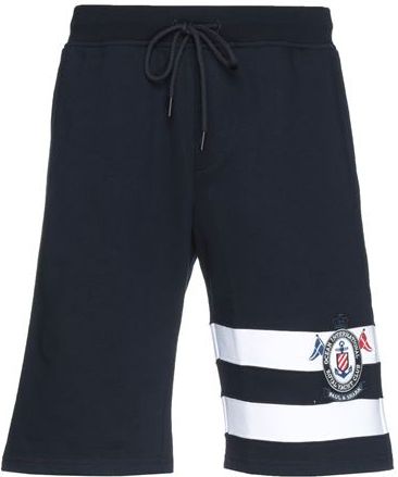 Uomo Shorts e bermuda Blu scuro L 100% Cotone