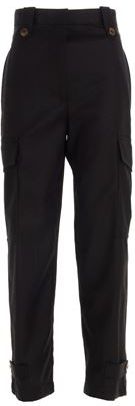 Donna Pantalone Nero 50 Cotone