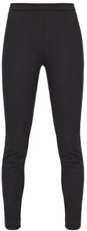 Donna Leggings Nero 38 Cotone