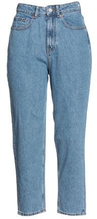 Donna Pantaloni jeans Blu 25W-30L 100% Cotone