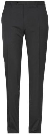 Uomo Pantalone Nero 52 100% Lana Vergine