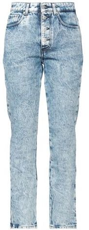 Donna Pantaloni jeans Blu 27 100% Cotone