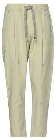 Uomo Pantalone Verde chiaro M 100% Cotone