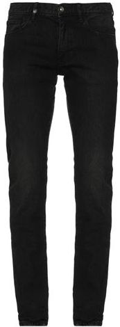 Uomo Pantaloni jeans Nero 28 99% Cotone 1% Elastan