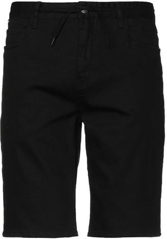 Uomo Shorts jeans Nero 30 98% Cotone 2% Elastan