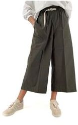 Donna Pantalone Verde 38 Cotone