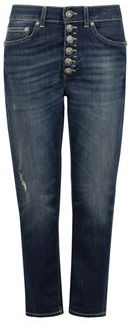 Donna Pantaloni jeans Blu 29 Cotone