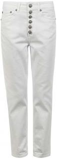 Donna Pantaloni jeans Bianco 26 Policotone