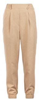 Donna Pantalone Beige 38 Poliestere