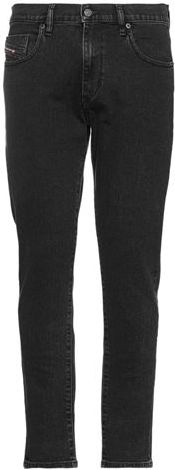 Uomo Pantaloni jeans Nero 30W-30L 99% Cotone 1% Elastan