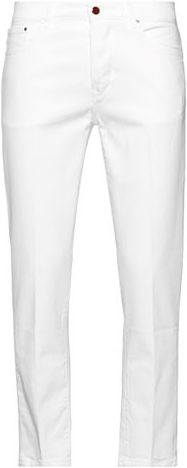 Uomo Pantaloni jeans Bianco 32 97% Cotone 3% Elastan