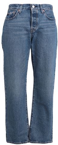 Donna Pantaloni jeans Blu 25W-30L 100% Cotone