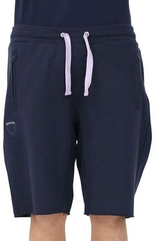 Uomo Shorts e bermuda Blu L Cotone