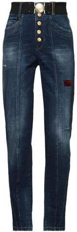 Donna Pantaloni jeans Blu 38 97% Cotone 3% Elastan