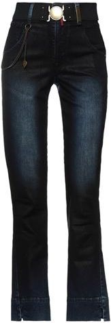 Donna Pantaloni jeans Blu 40 97% Cotone 3% Elastan