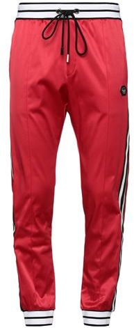 Uomo Pantalone Rosso S 60% Poliestere 37% Cotone 3% Elastan