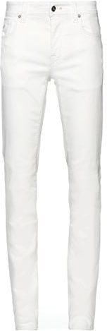 Uomo Pantaloni jeans Bianco 29 87% Cotone 9% Poliestere 4% Elastan
