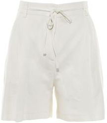 Donna Shorts e bermuda Avorio 38 Viscosa