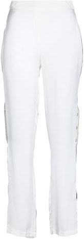 Donna Pantalone Bianco 40 100% Viscosa