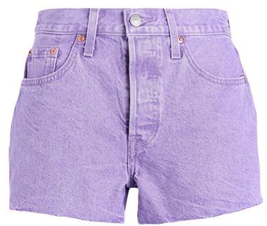 Donna Shorts jeans Lilla 24 100% Cotone