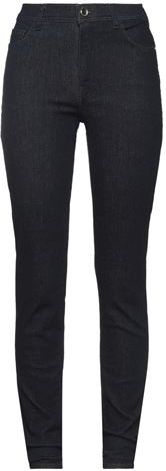 Donna Pantaloni jeans Blu 24 80% Cotone 17% Poliestere 3% Elastan