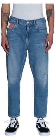 Uomo Pantaloni jeans Blu 29W-30L Tecnica Mista