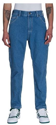 Uomo Pantaloni jeans Blu 28W-30L Cotone