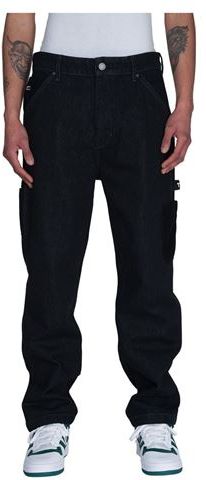 Uomo Pantaloni jeans Nero 27W-32L Tecnica Mista