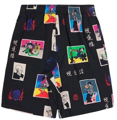 Uomo Shorts e bermuda Nero S Cotone