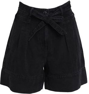 Donna Shorts jeans Nero XS 100% Cotone