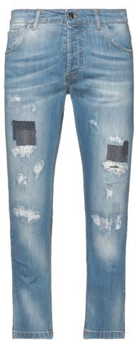 Uomo Pantaloni jeans Blu 34 98% Cotone 2% Elastan