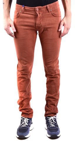 Uomo Pantaloni jeans Ruggine 30 97% Cotone 3% Elastan