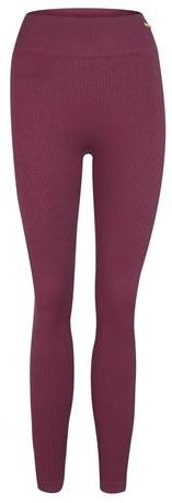 Donna Leggings Bordeaux S 90% Poliammide 10% Elastan