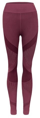 Donna Leggings Bordeaux S 90% Poliammide 10% Elastan