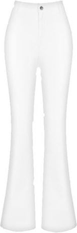 Donna Pantaloni jeans Bianco 28 Cotone