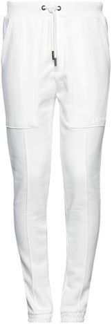 Uomo Pantalone Bianco L 100% Cotone