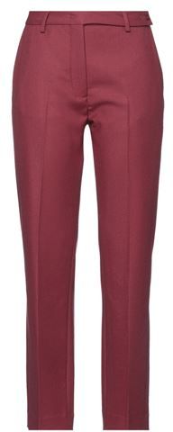 Donna Pantalone Bordeaux 46 100% Lana Vergine