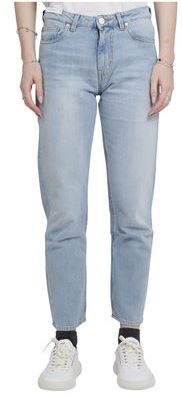 Donna Pantaloni jeans Blu 25 Cotone