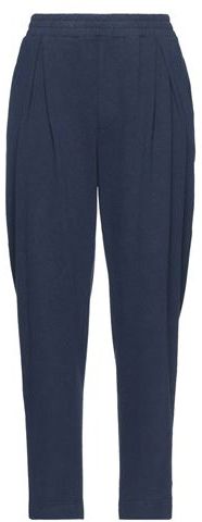 Donna Pantalone Blu scuro S 80% Cotone 20% Poliestere