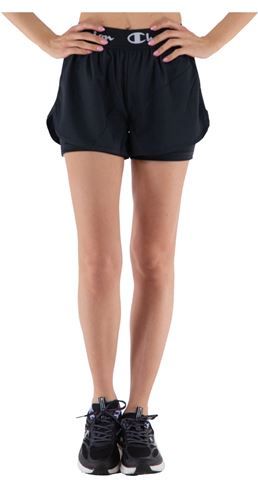 Donna Shorts e bermuda Nero S Fibre sintetiche