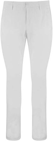 Uomo Pantalone Bianco 44 Cotone