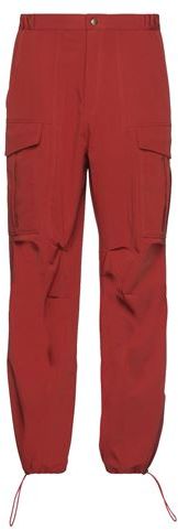 Uomo Pantalone Rosso S 88% Nylon 12% Elastan