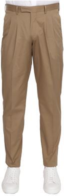 Uomo Pantalone Beige 48 Cotone